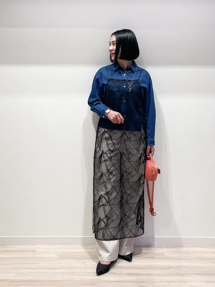 ONWARD CROSSET SELECT MIKA コーディネート画像