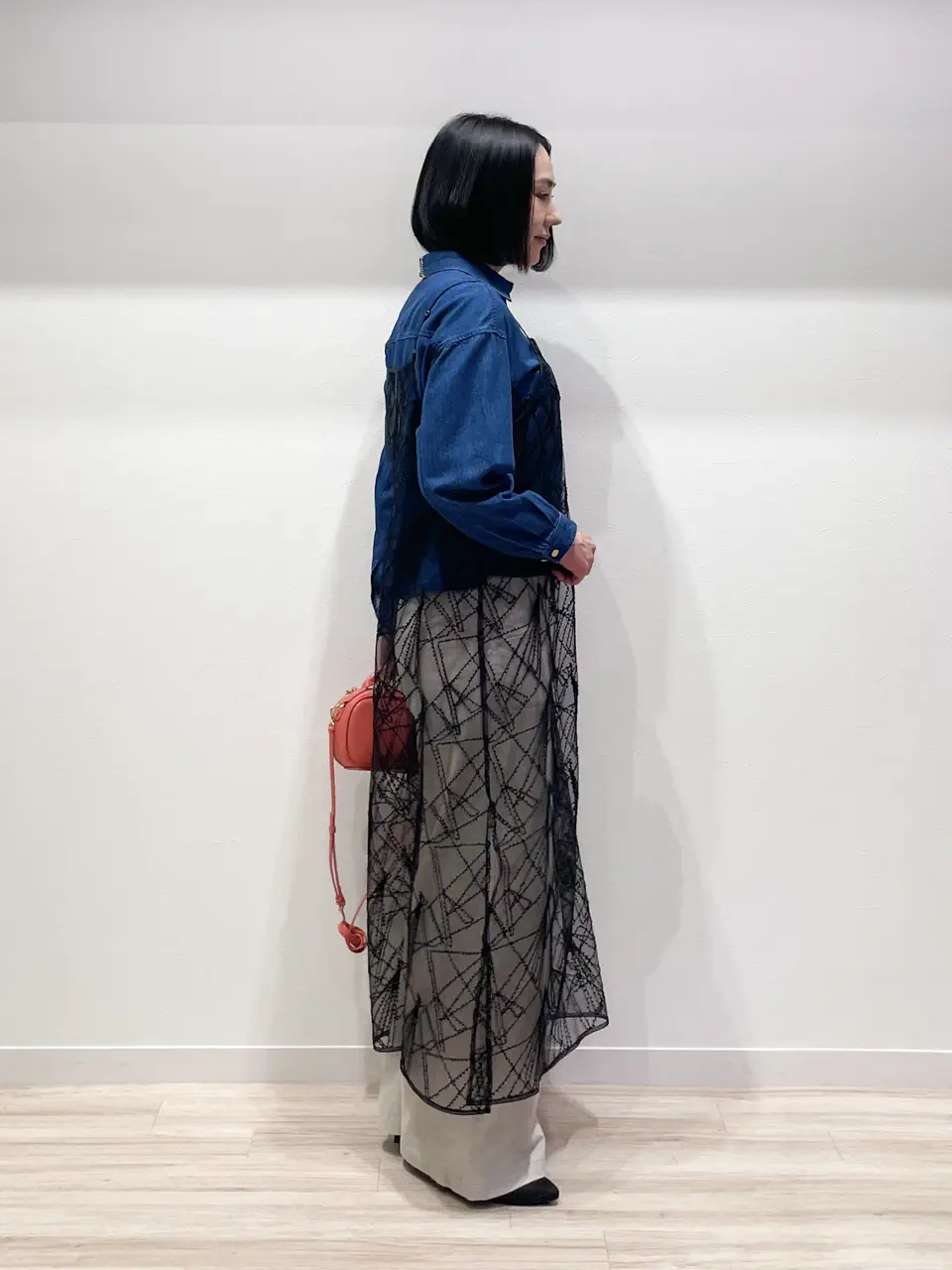 ONWARD CROSSET SELECT MIKA コーディネート画像