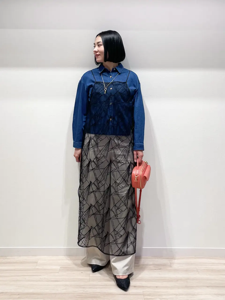 ONWARD CROSSET SELECT MIKA コーディネート画像