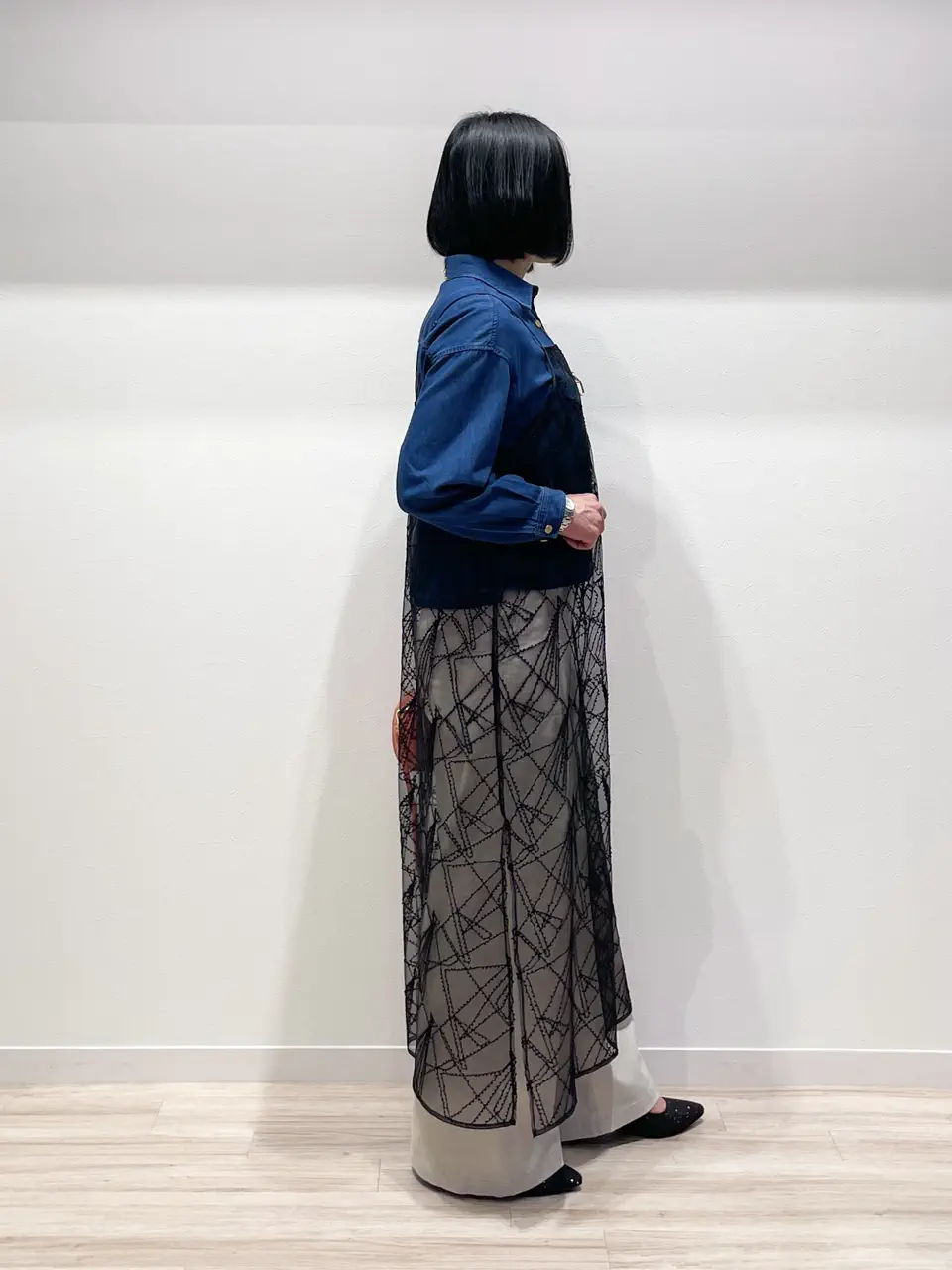 ONWARD CROSSET SELECT MIKA コーディネート画像