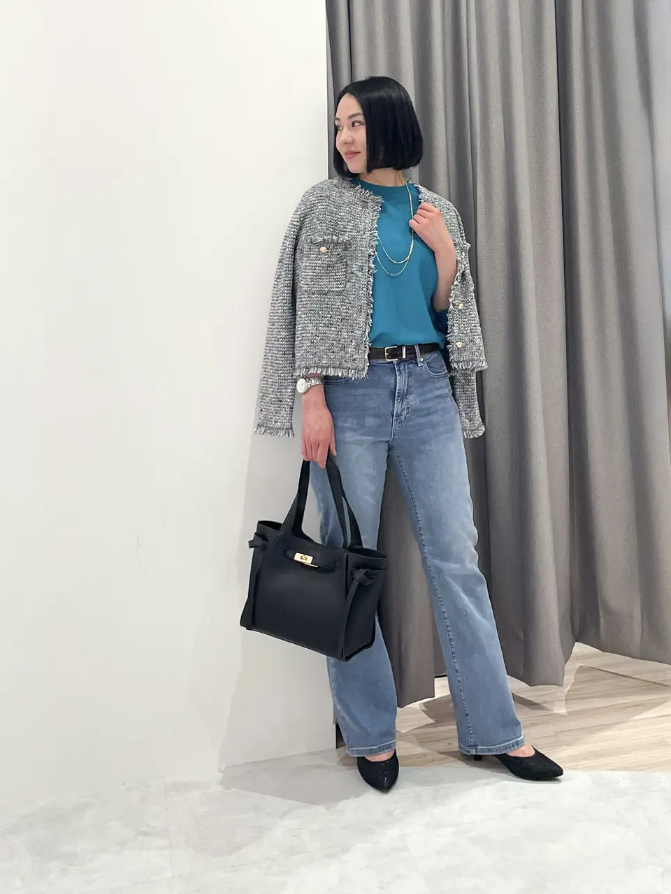 ONWARD CROSSET SELECT MIKA コーディネート画像