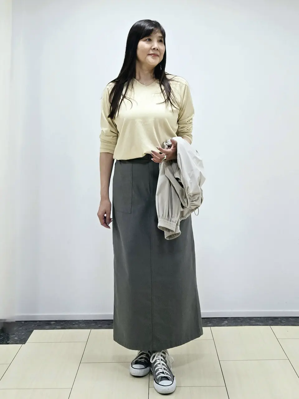  スタッフ コーディネート画像