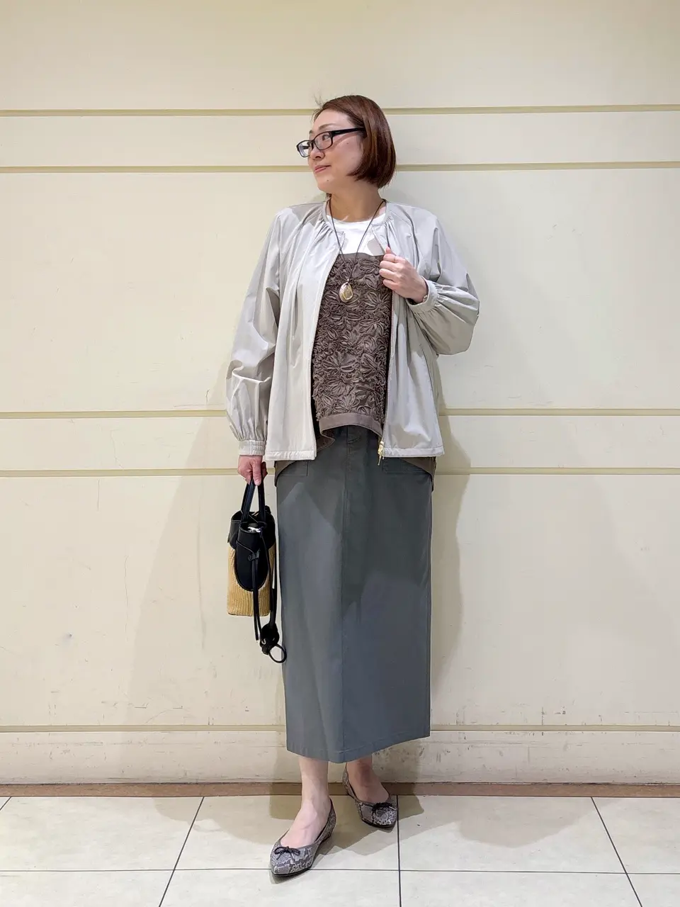 ONWARD CROSSET SELECT 山崎 コーディネート画像