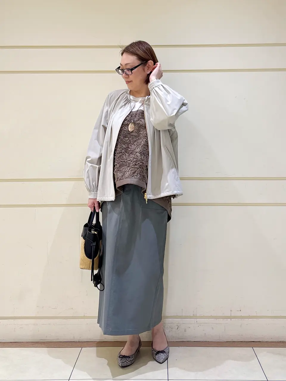 ONWARD CROSSET SELECT 山崎 コーディネート画像