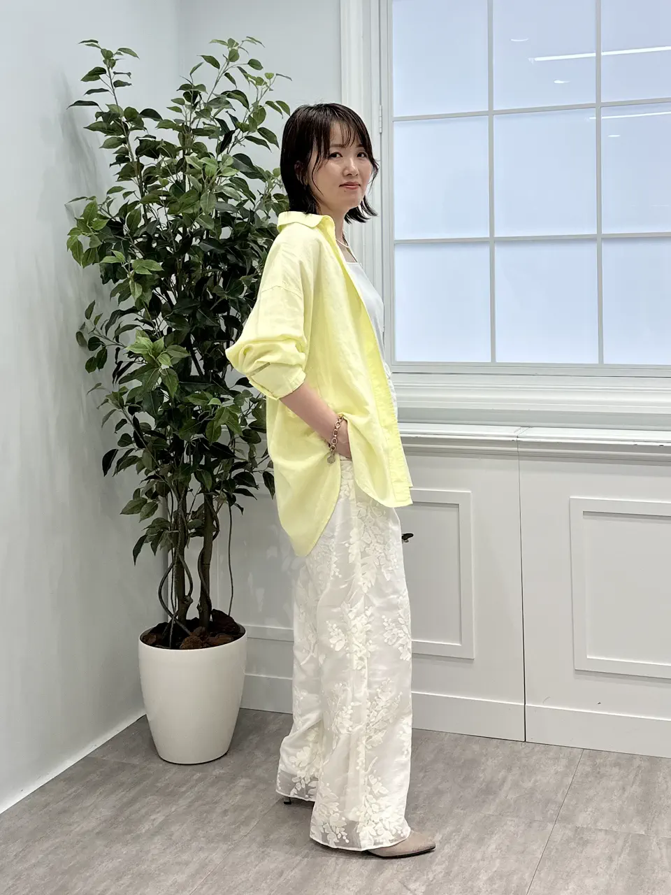 ONWARD CROSSET SELECT フジコ コーディネート画像