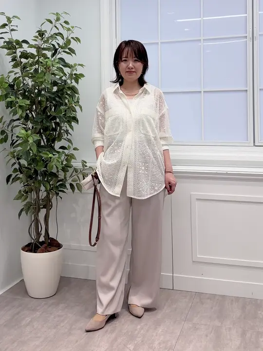 ONWARD CROSSET SELECT フジコ コーディネート画像