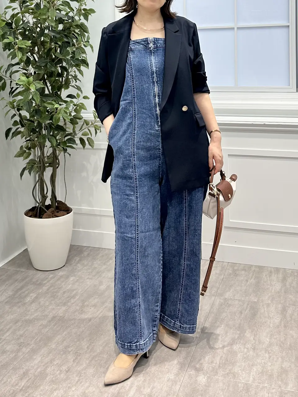 ONWARD CROSSET SELECT フジコ コーディネート画像