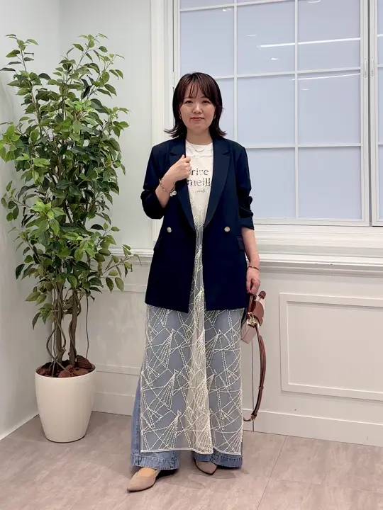 ONWARD CROSSET SELECT フジコ コーディネート画像