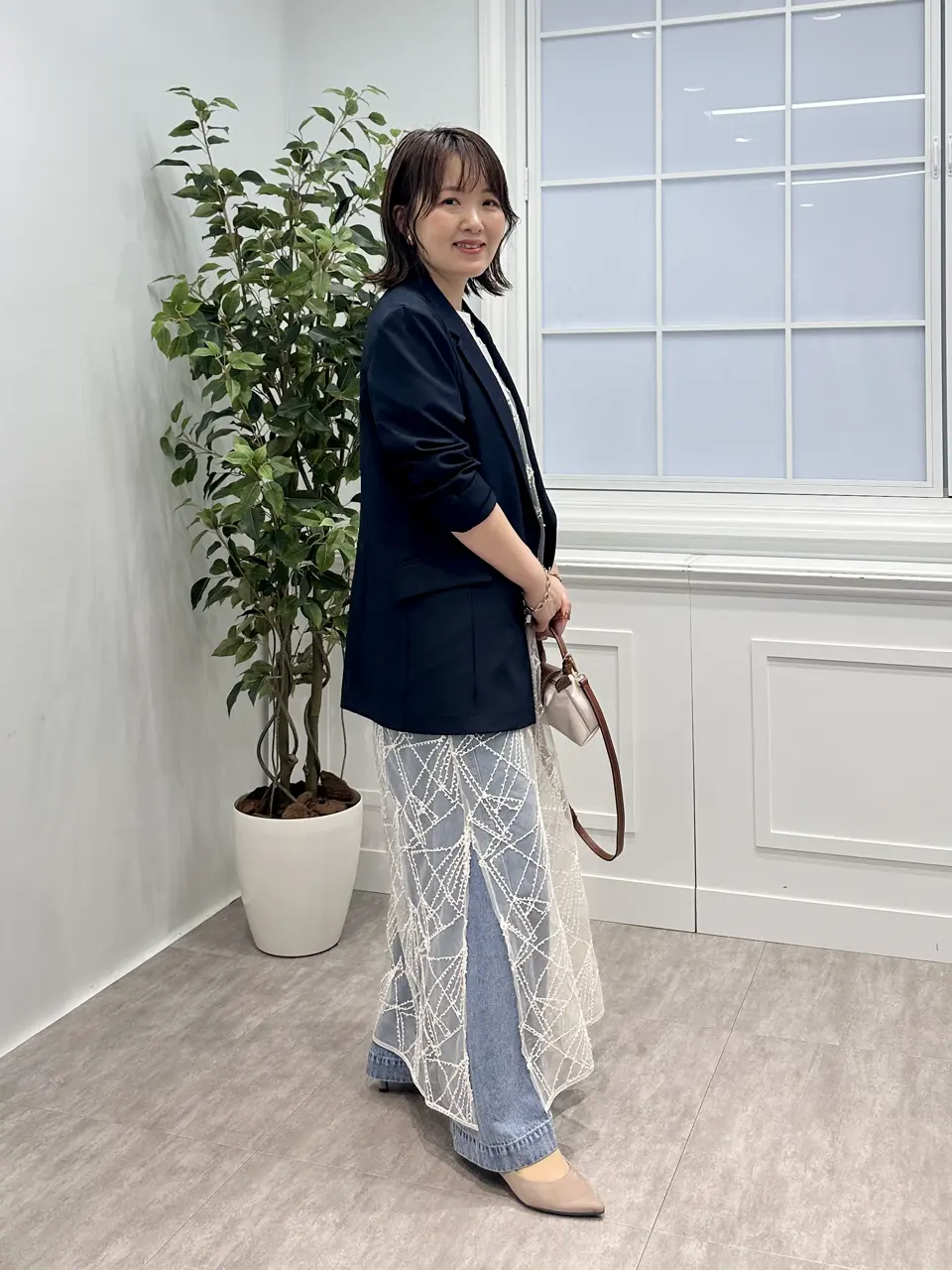 ONWARD CROSSET SELECT フジコ コーディネート画像