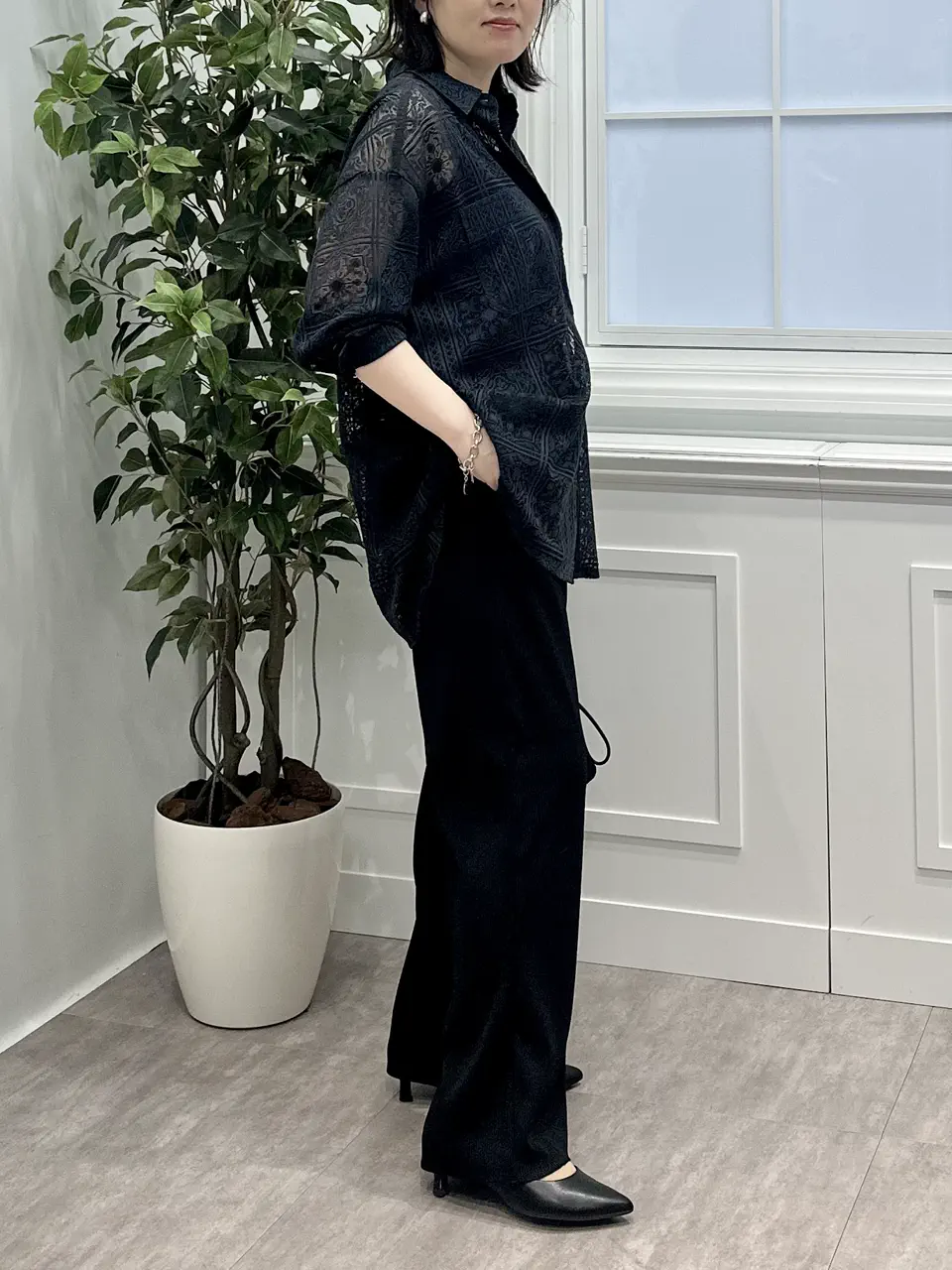 ONWARD CROSSET SELECT フジコ コーディネート画像