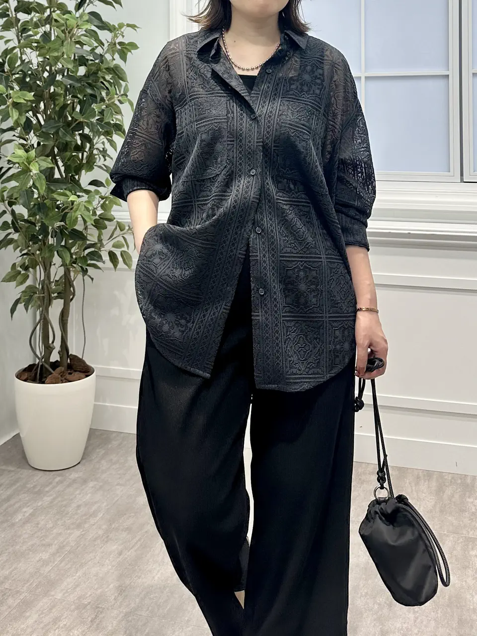 ONWARD CROSSET SELECT フジコ コーディネート画像