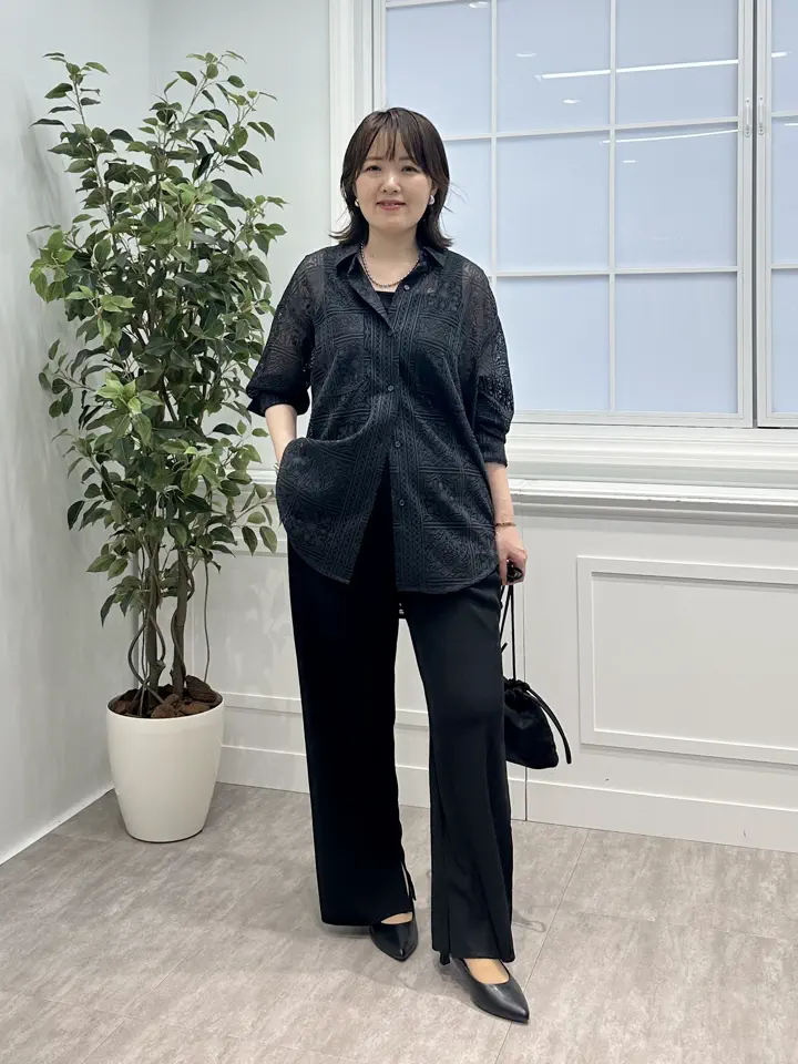 ONWARD CROSSET SELECT フジコ コーディネート画像