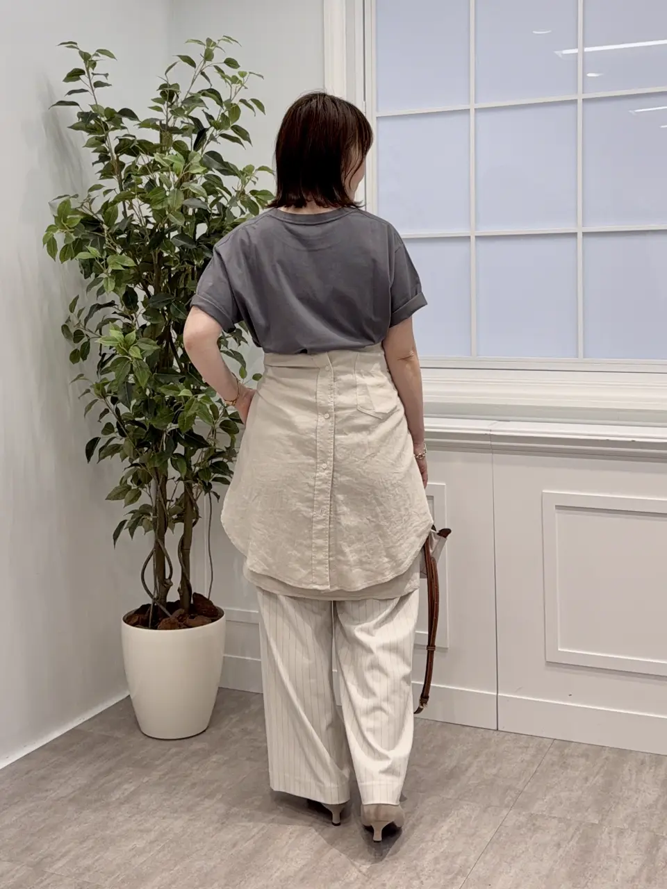 ONWARD CROSSET SELECT フジコ コーディネート画像