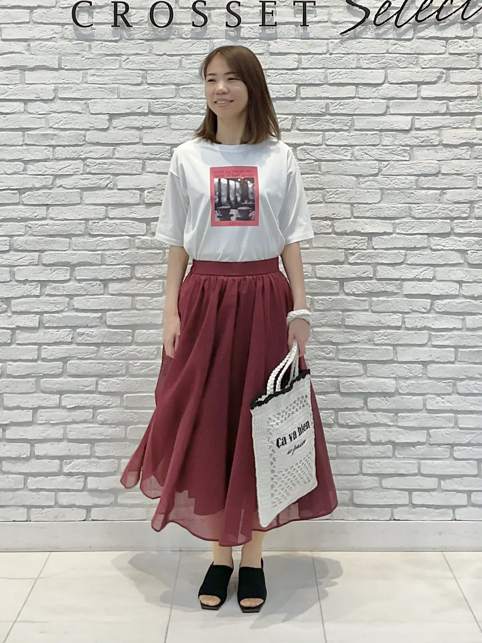 ONWARD CROSSET SELECT IZUMI コーディネート画像