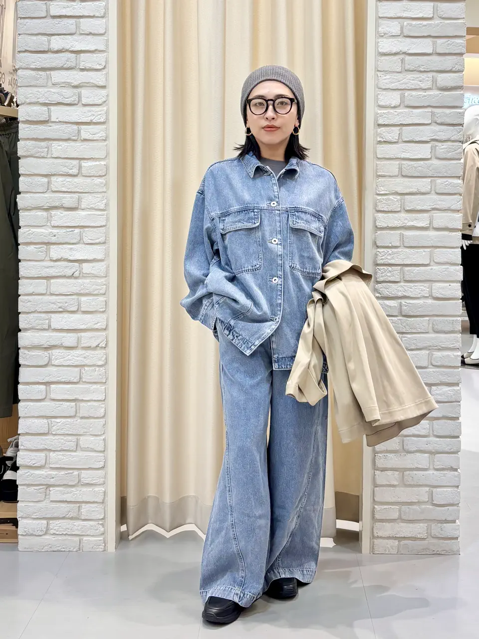 ONWARD CROSSET SELECT 服部 コーディネート画像