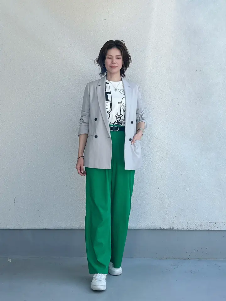 ONWARD CROSSET SELECT umi コーディネート画像