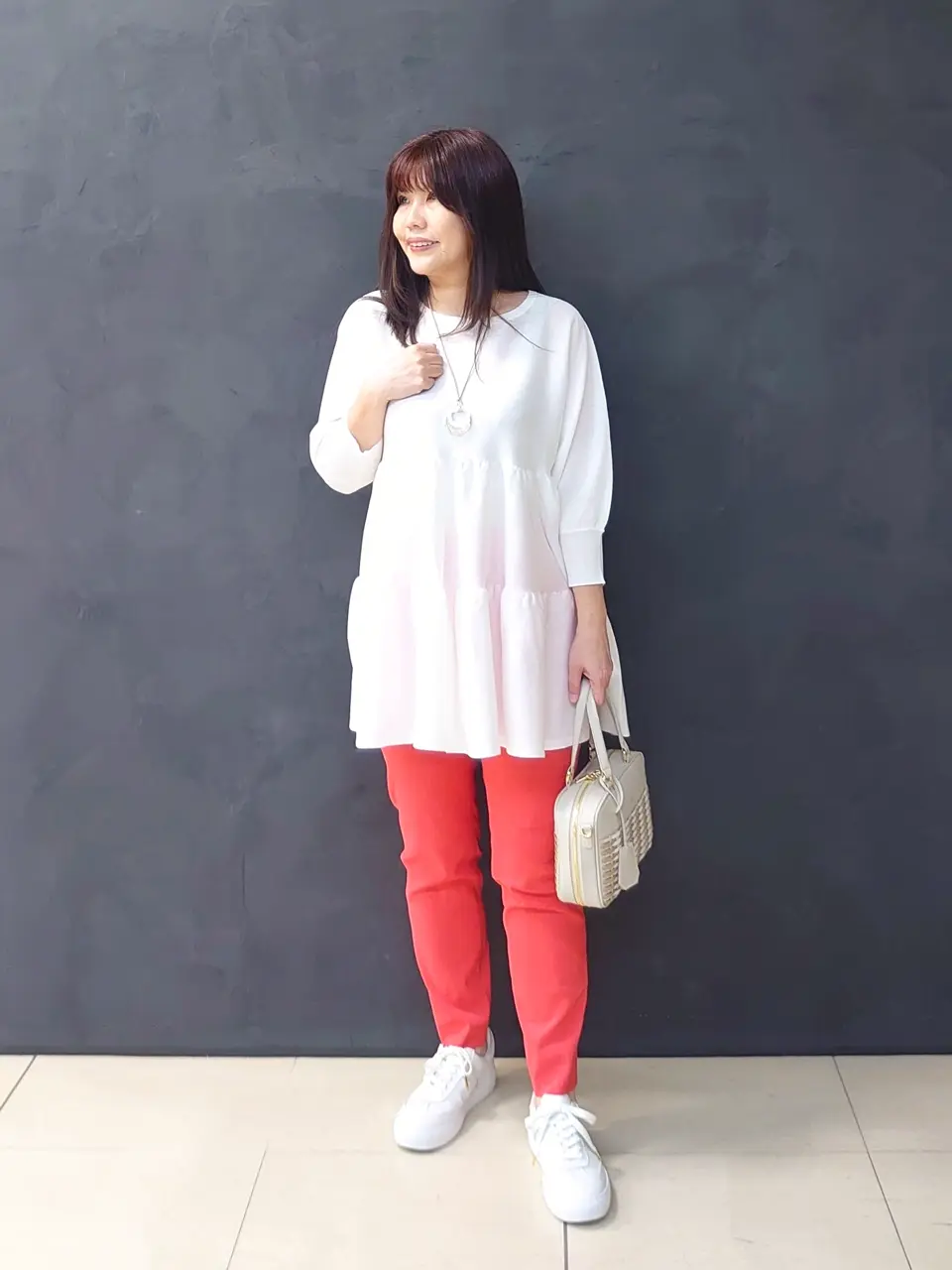 ONWARD CROSSET SELECT 森 コーディネート画像