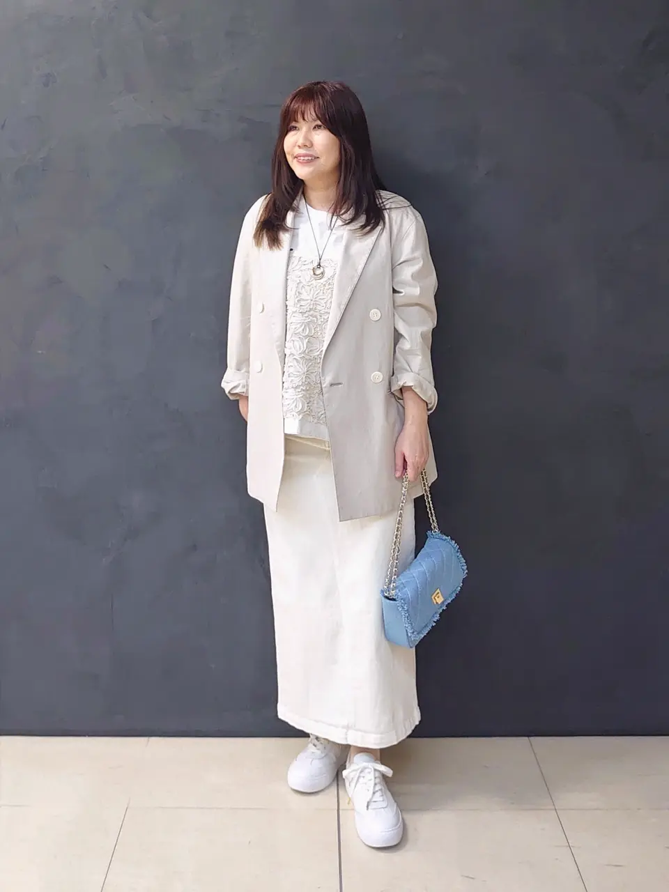 ONWARD CROSSET SELECT 森 コーディネート画像