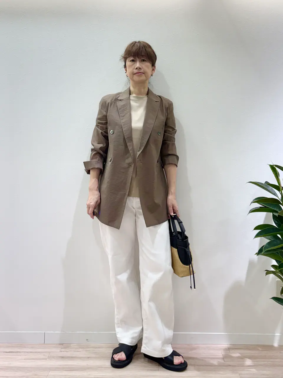 ONWARD CROSSET SELECT 照木 コーディネート画像