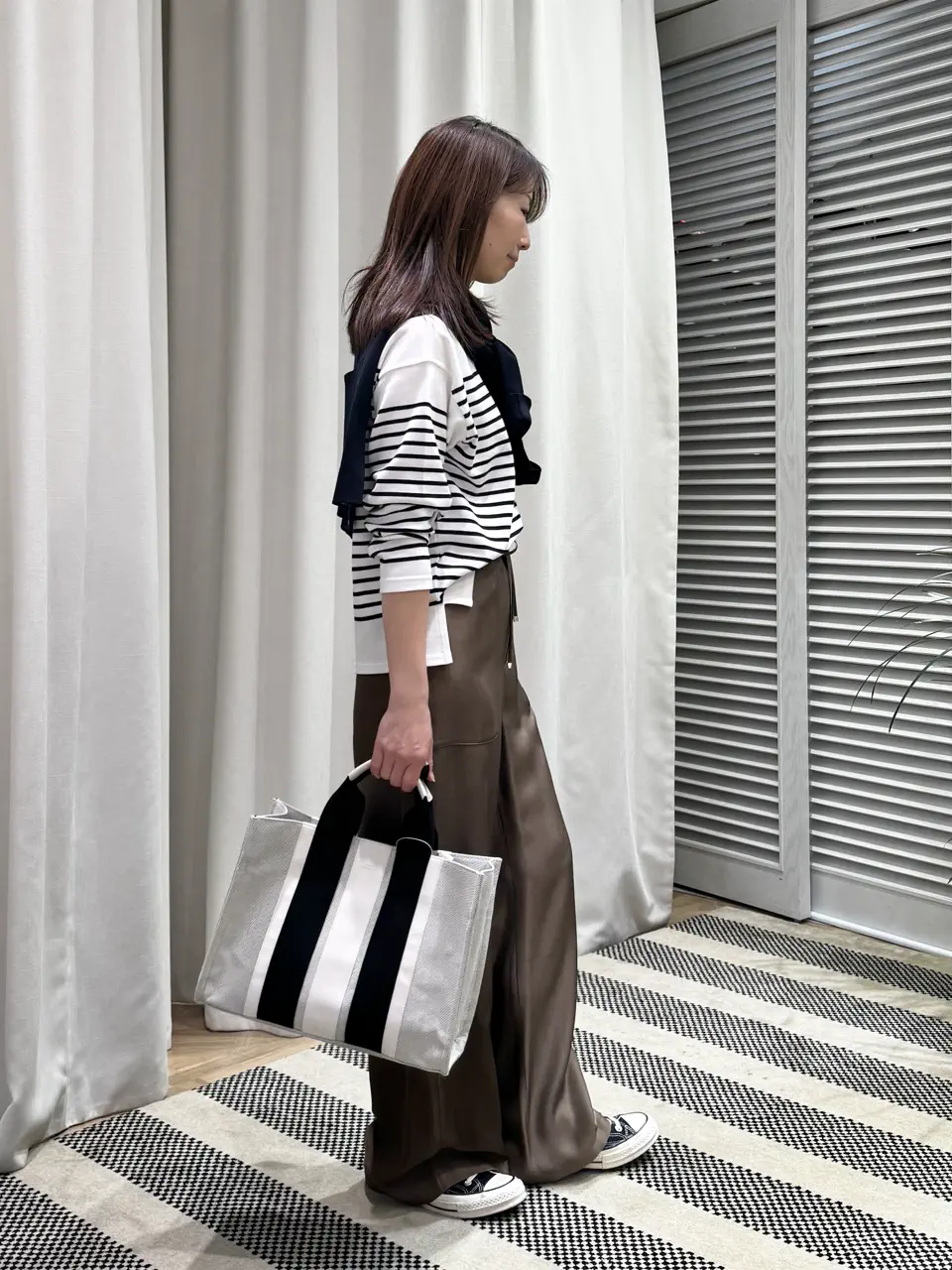 ONWARD CROSSET SELECT KURIYAMA コーディネート画像