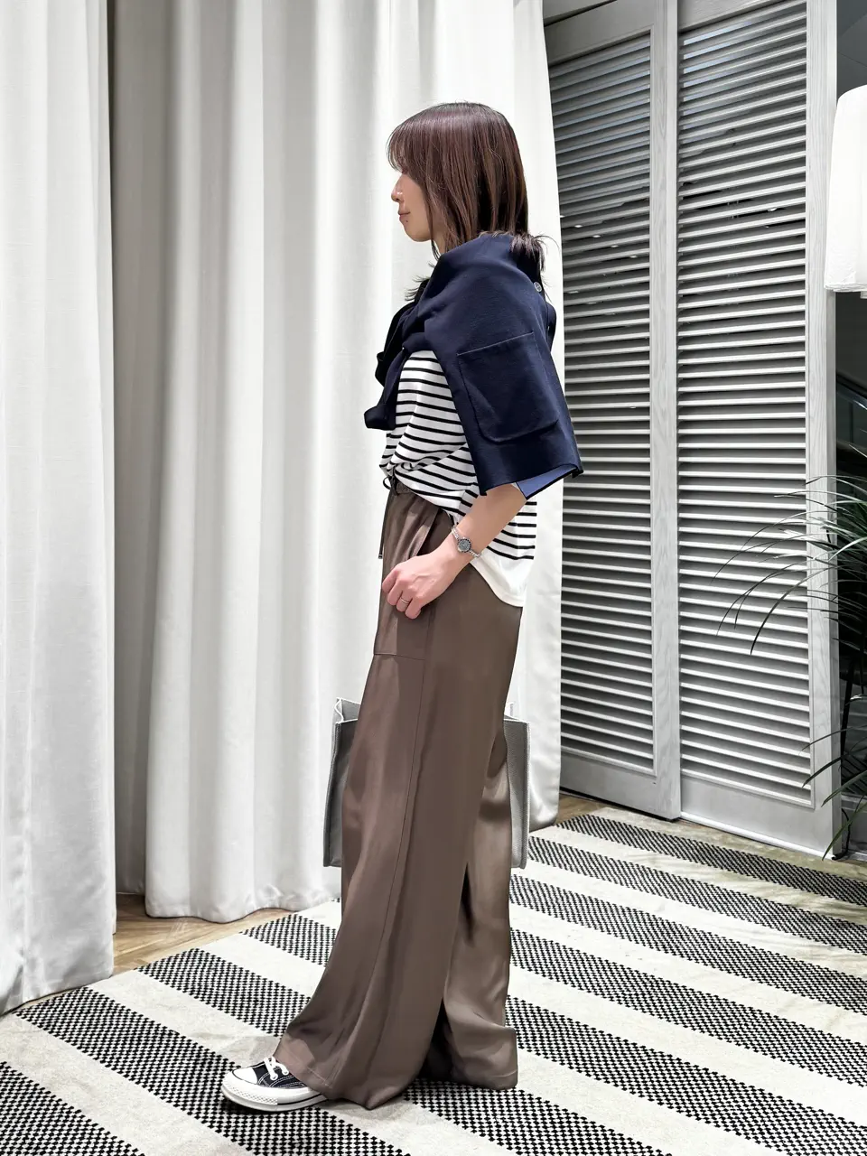 ONWARD CROSSET SELECT KURIYAMA コーディネート画像