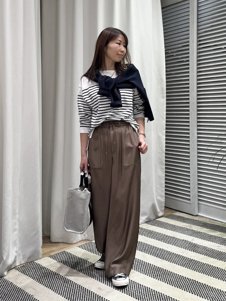 ONWARD CROSSET SELECT KURIYAMA コーディネート画像