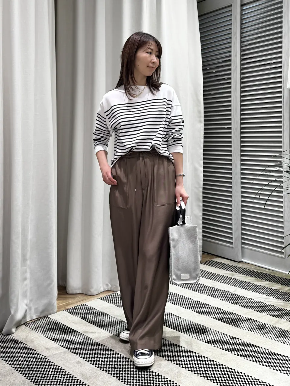 ONWARD CROSSET SELECT KURIYAMA コーディネート画像