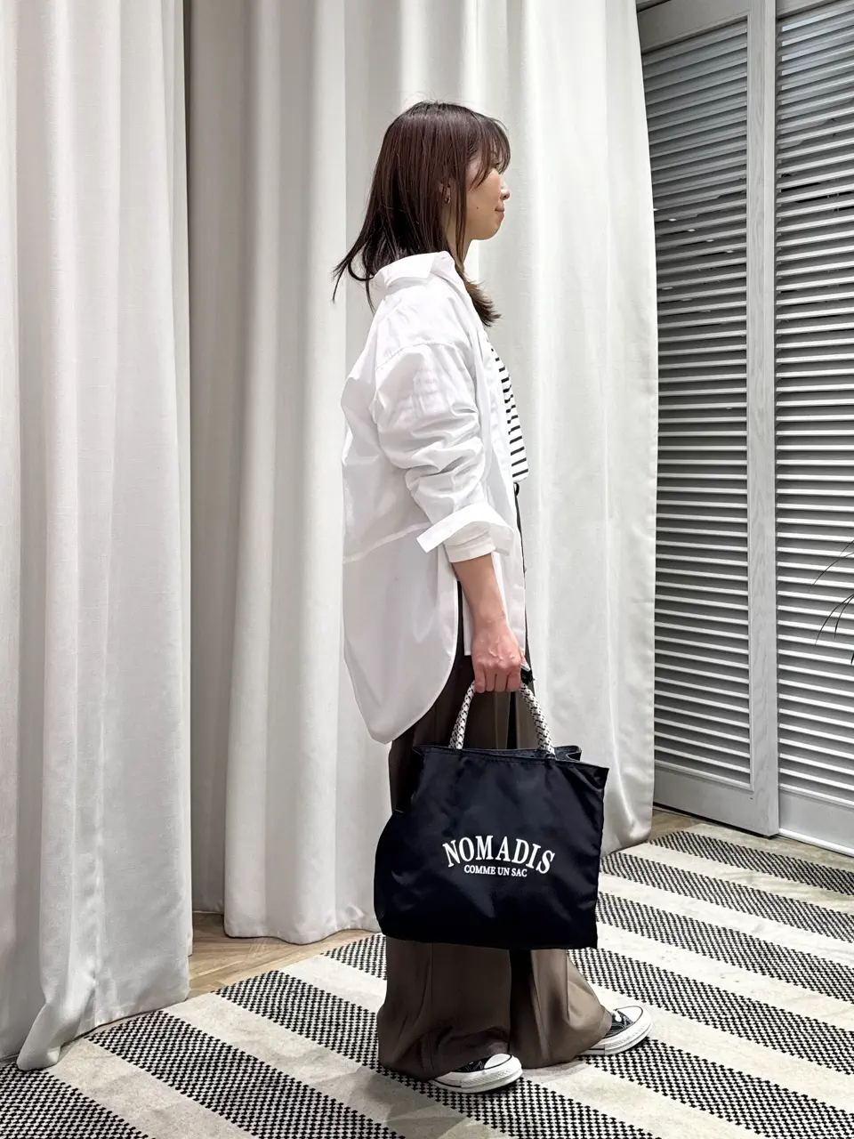 ONWARD CROSSET SELECT KURIYAMA コーディネート画像