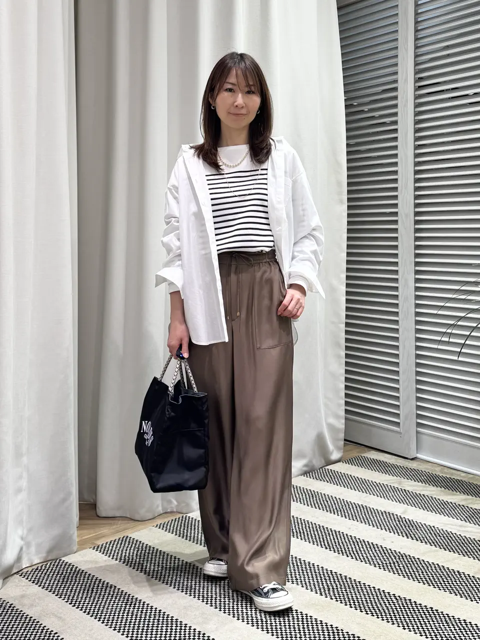 ONWARD CROSSET SELECT KURIYAMA コーディネート画像