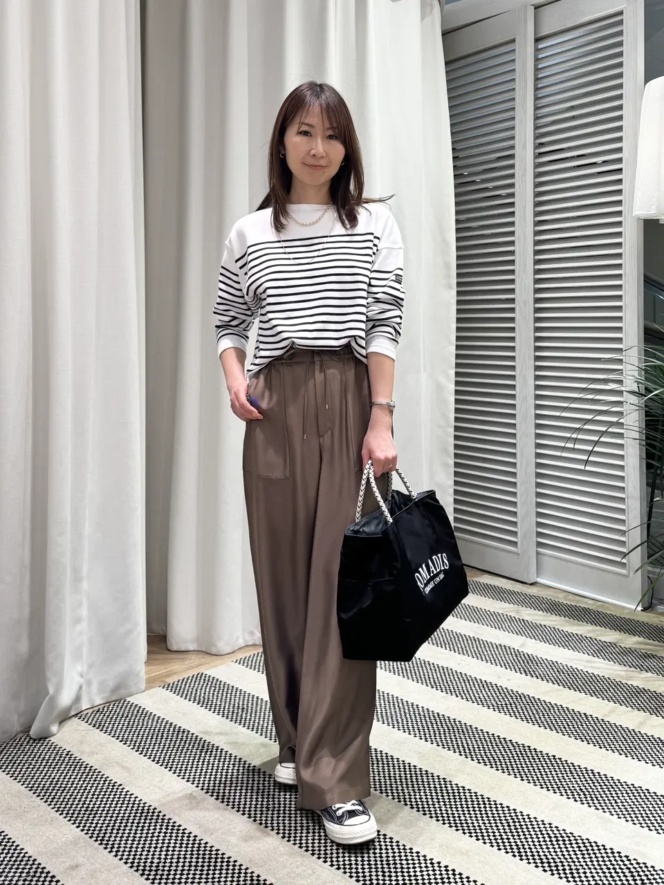 ONWARD CROSSET SELECT KURIYAMA コーディネート画像