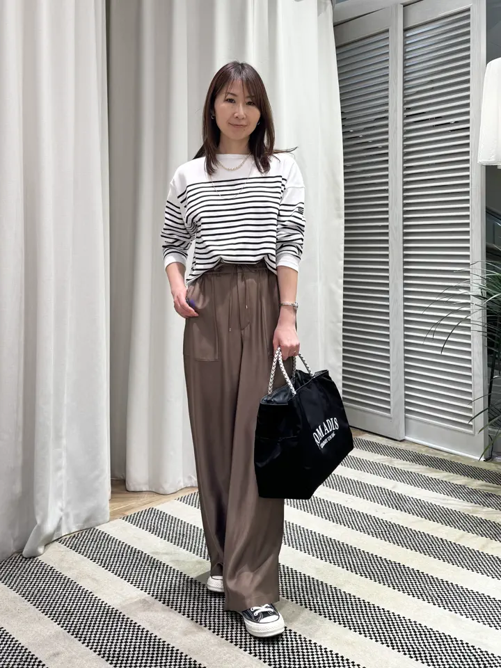 ONWARD CROSSET SELECT KURIYAMA コーディネート画像