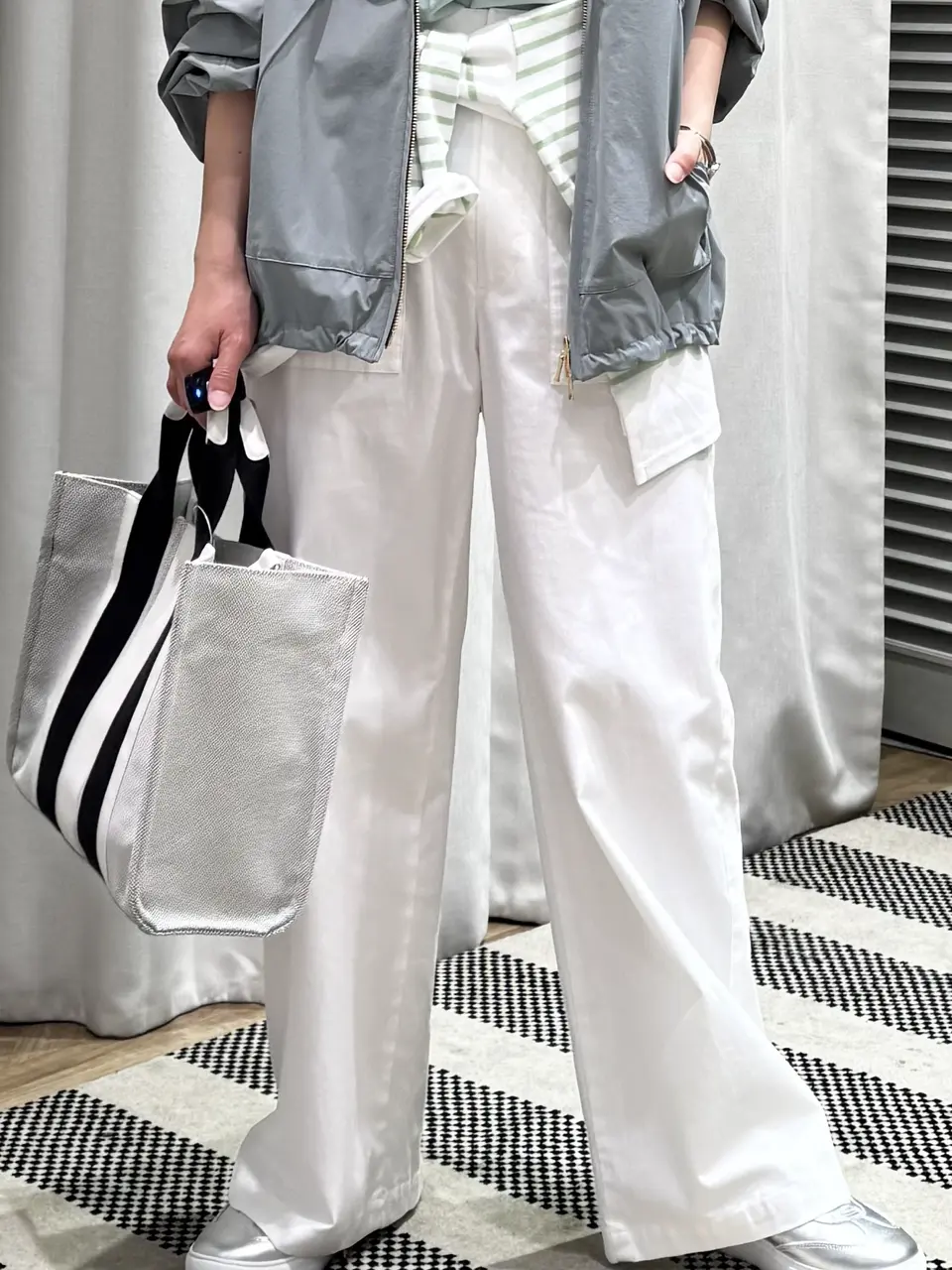 ONWARD CROSSET SELECT KURIYAMA コーディネート画像