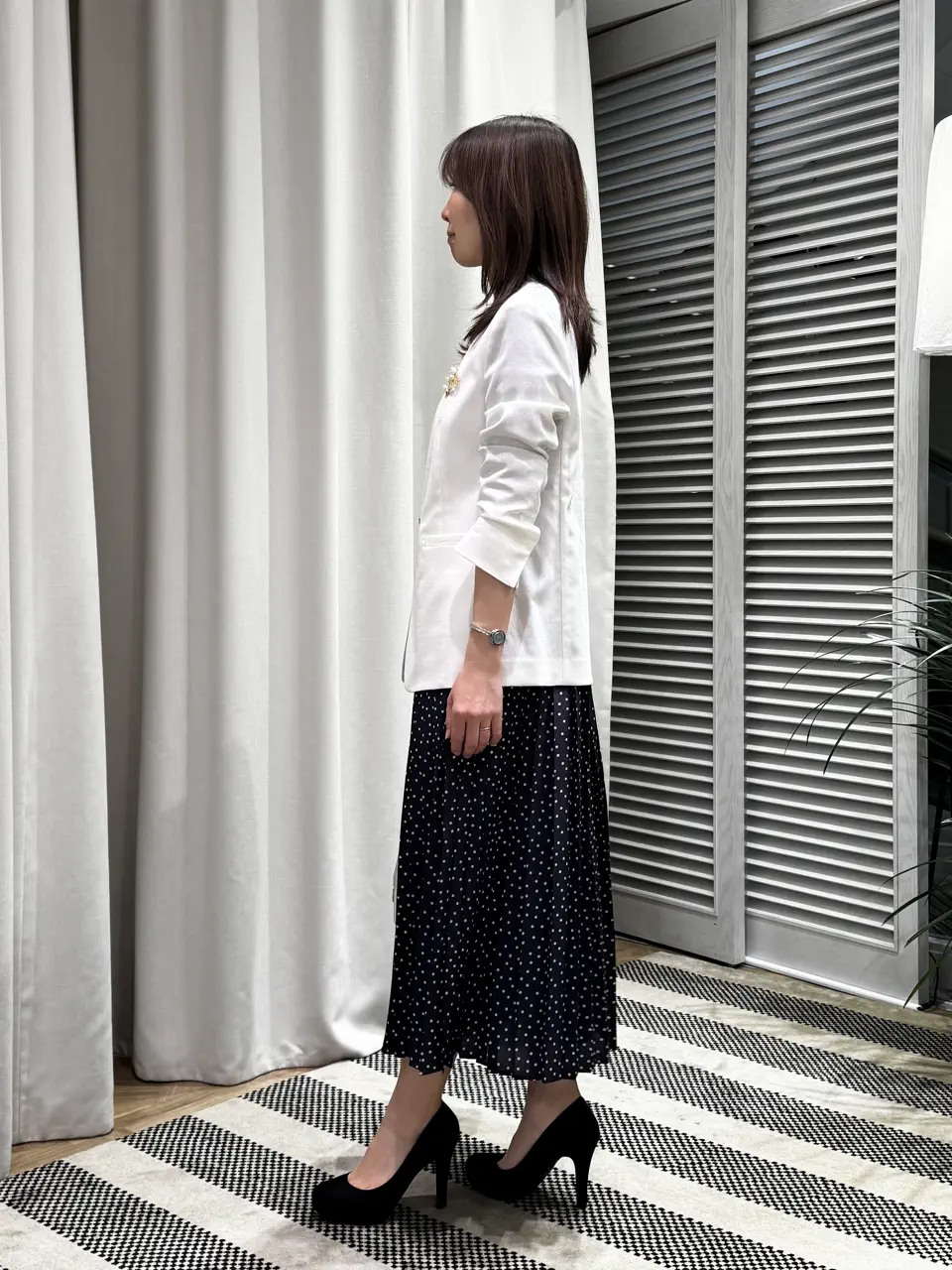 ONWARD CROSSET SELECT KURIYAMA コーディネート画像