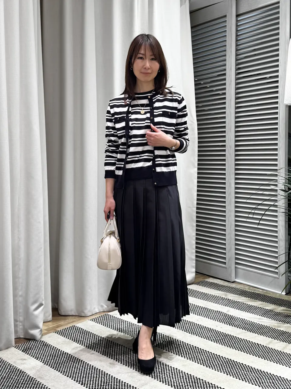 ONWARD CROSSET SELECT KURIYAMA コーディネート画像