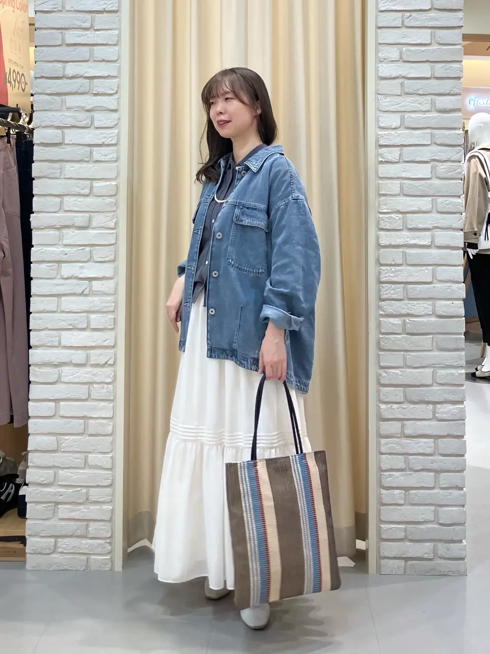 ONWARD CROSSET SELECT 檀 コーディネート画像