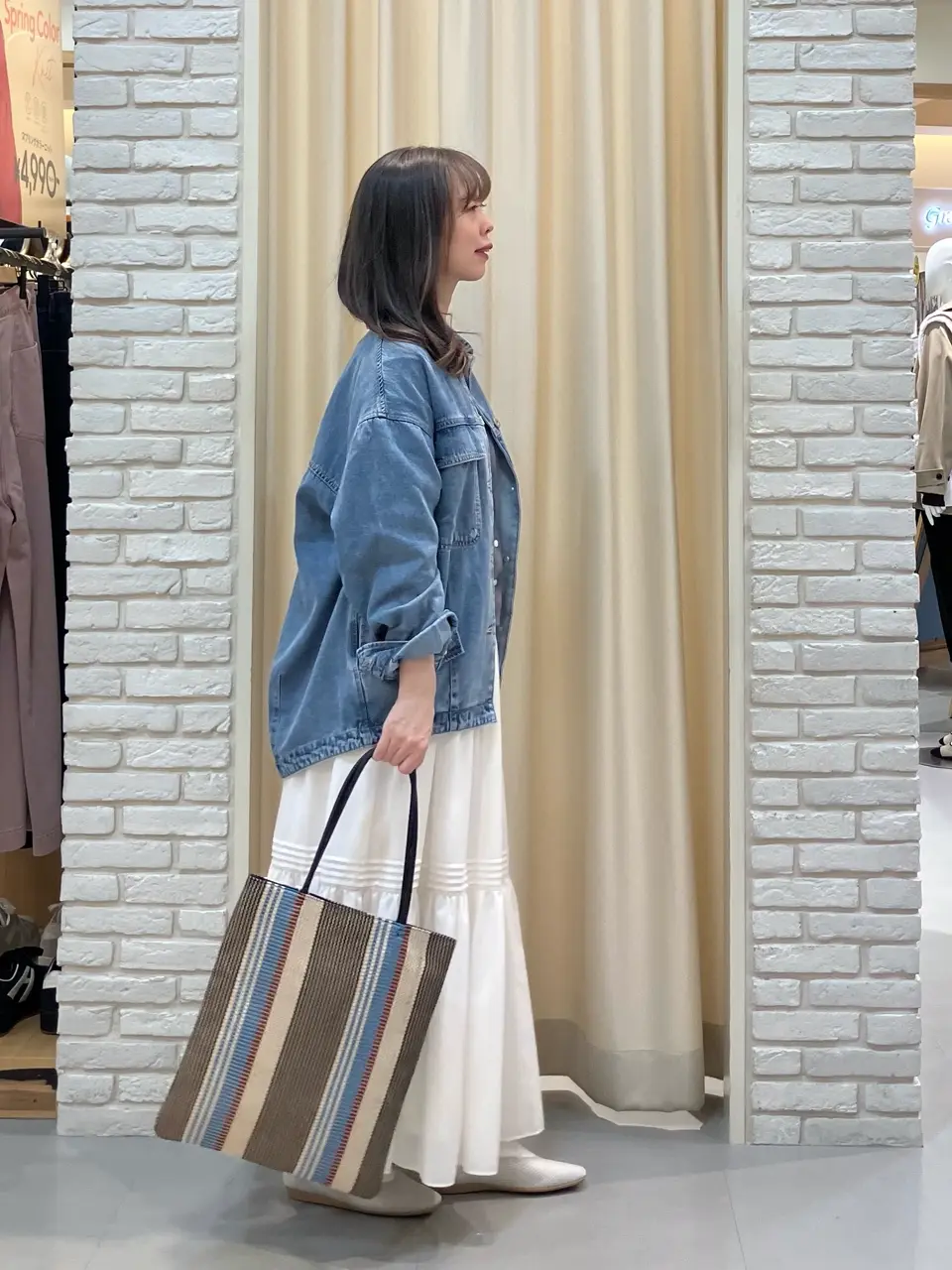 ONWARD CROSSET SELECT 檀 コーディネート画像