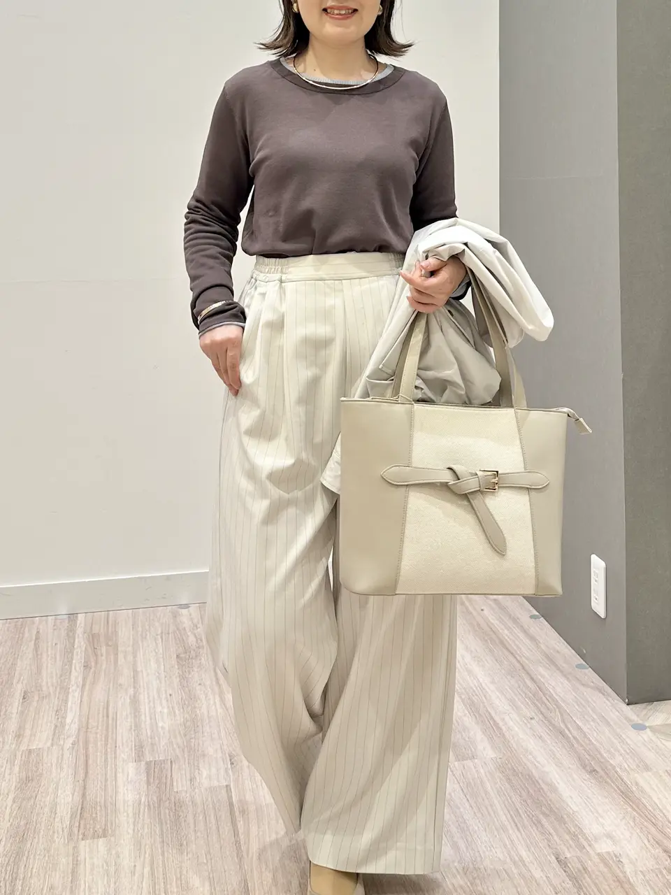 ONWARD CROSSET SELECT フジコ コーディネート画像