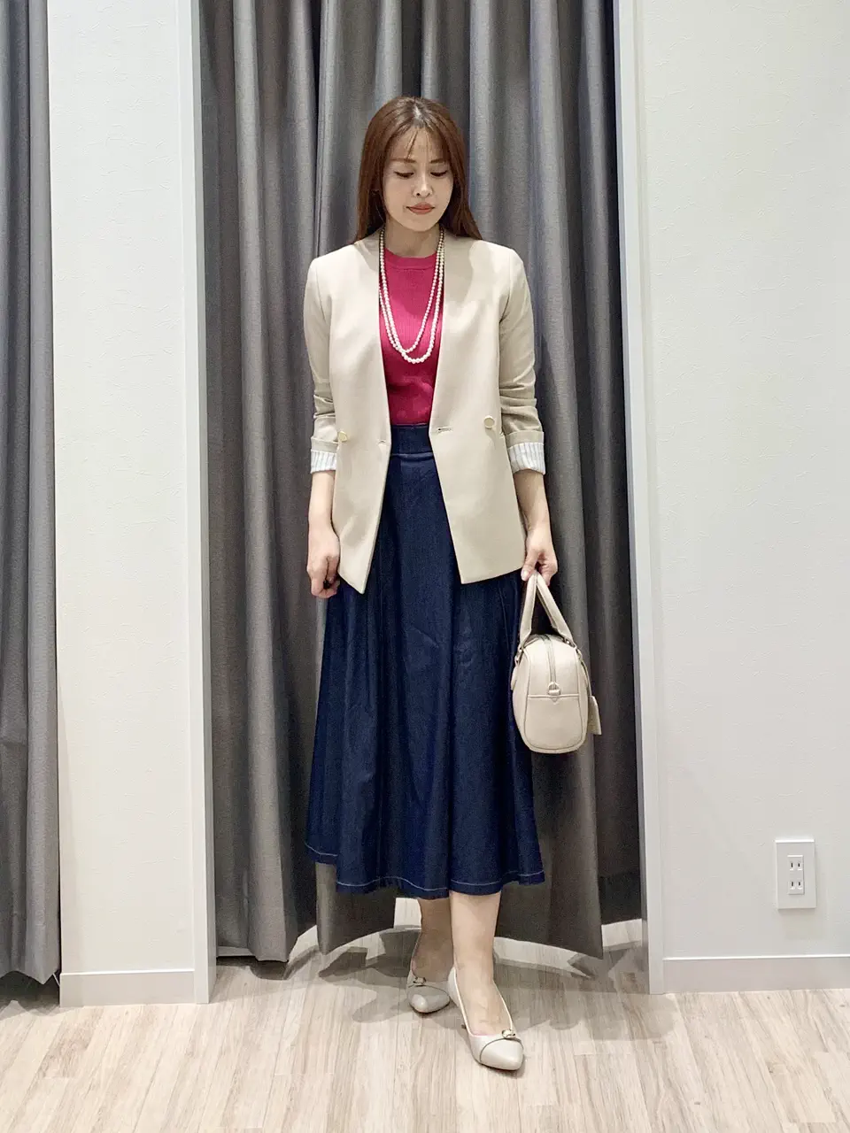 ONWARD CROSSET SELECT MIHO コーディネート画像