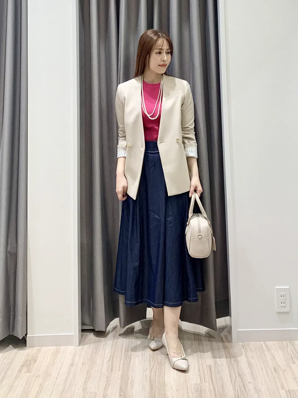 ONWARD CROSSET SELECT MIHO コーディネート画像