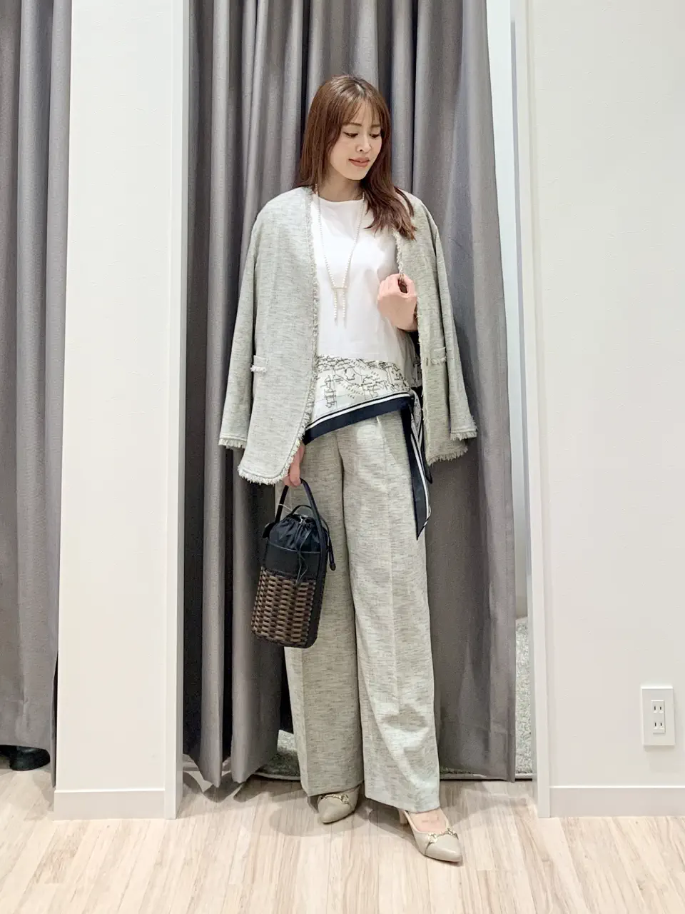 ONWARD CROSSET SELECT MIHO コーディネート画像