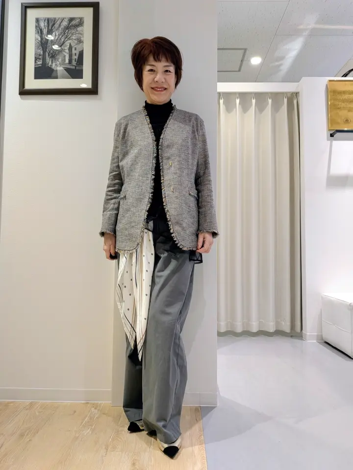 ONWARD CROSSET SELECT 土屋 コーディネート画像