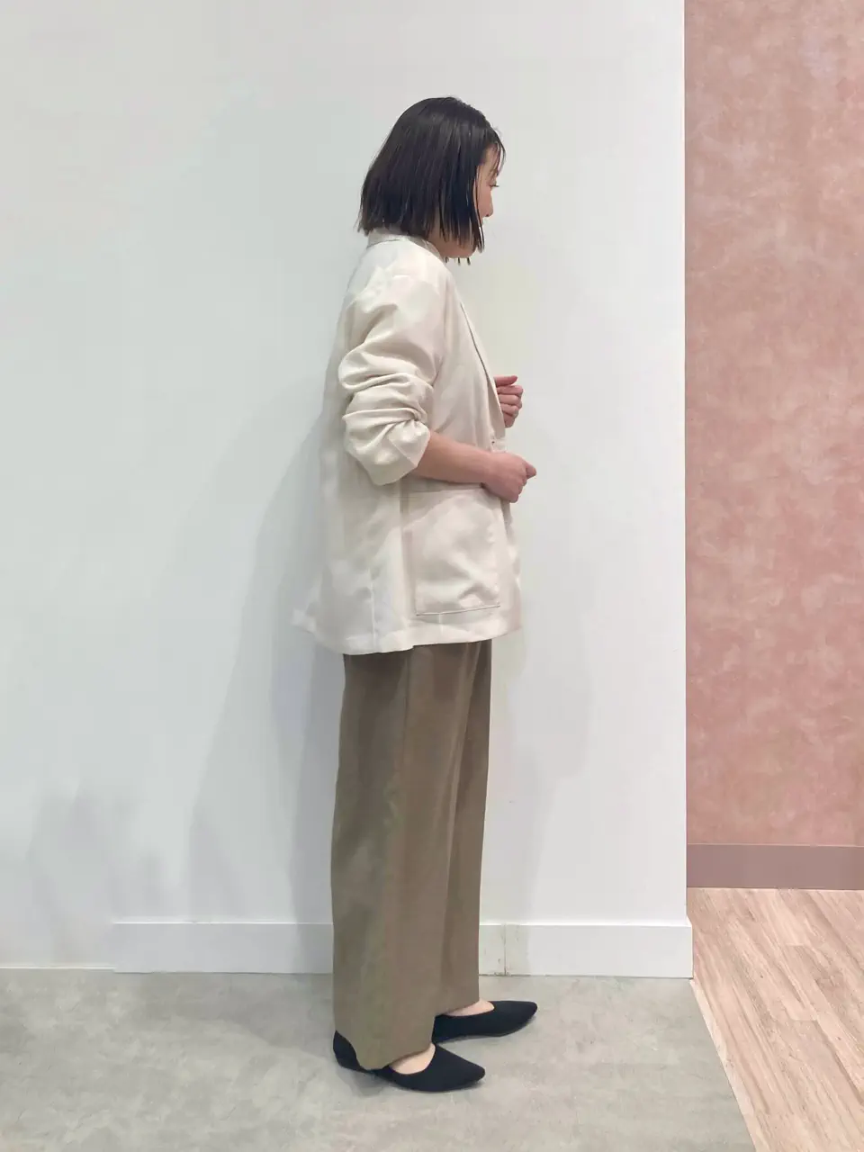 ONWARD CROSSET SELECT 野村 コーディネート画像