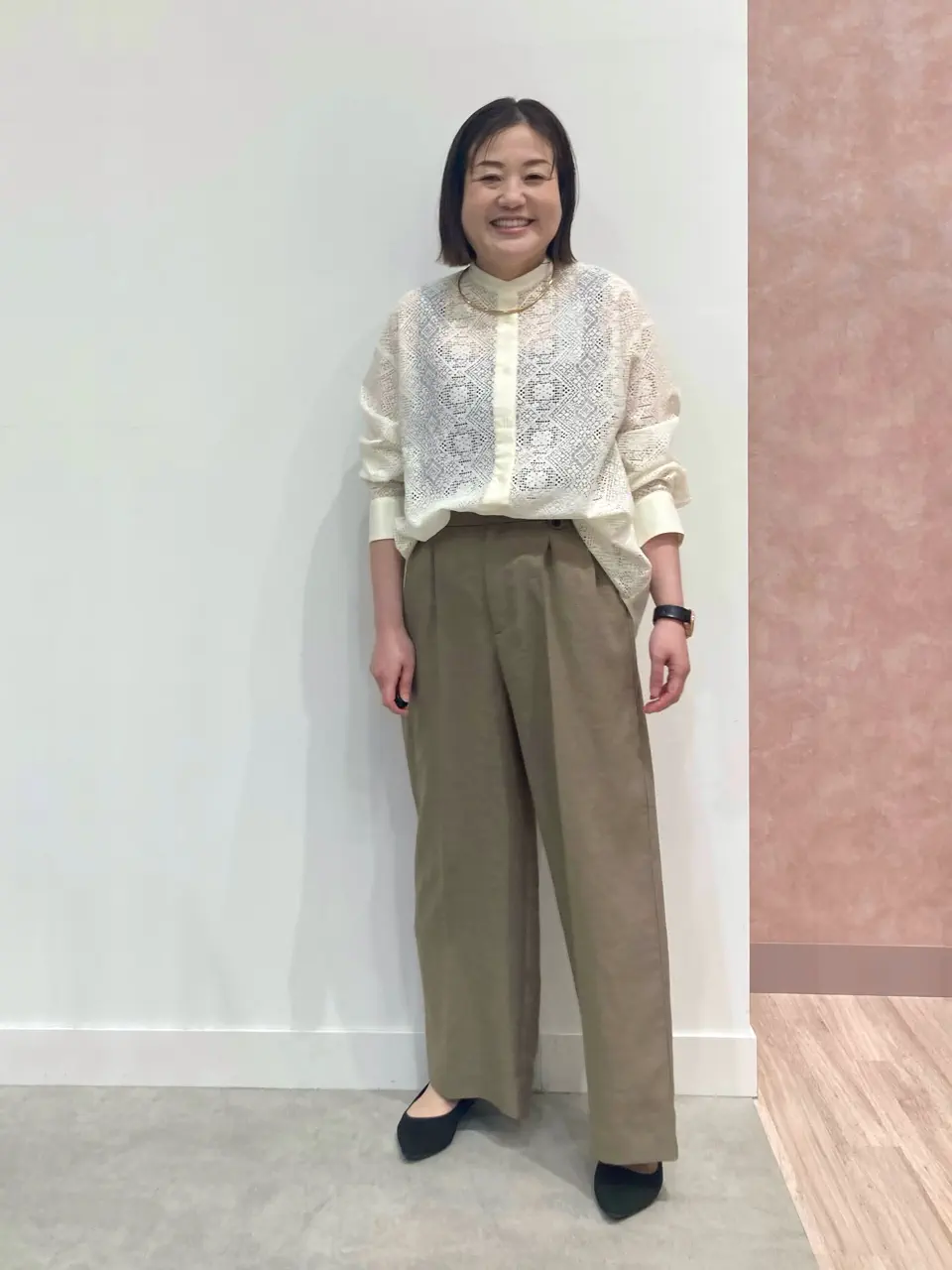 ONWARD CROSSET SELECT 野村 コーディネート画像