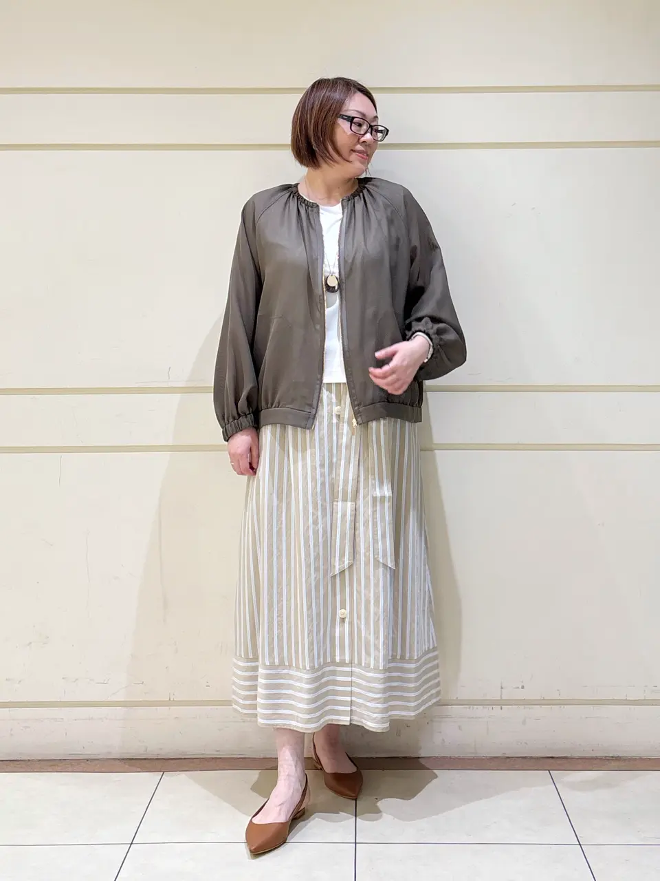 ONWARD CROSSET SELECT 山崎 コーディネート画像