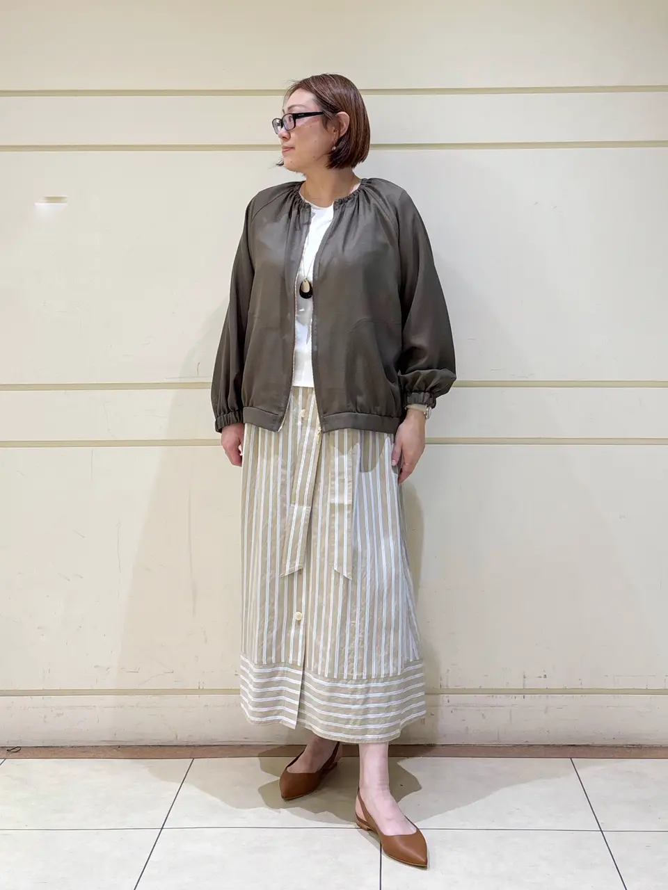 ONWARD CROSSET SELECT 山崎 コーディネート画像