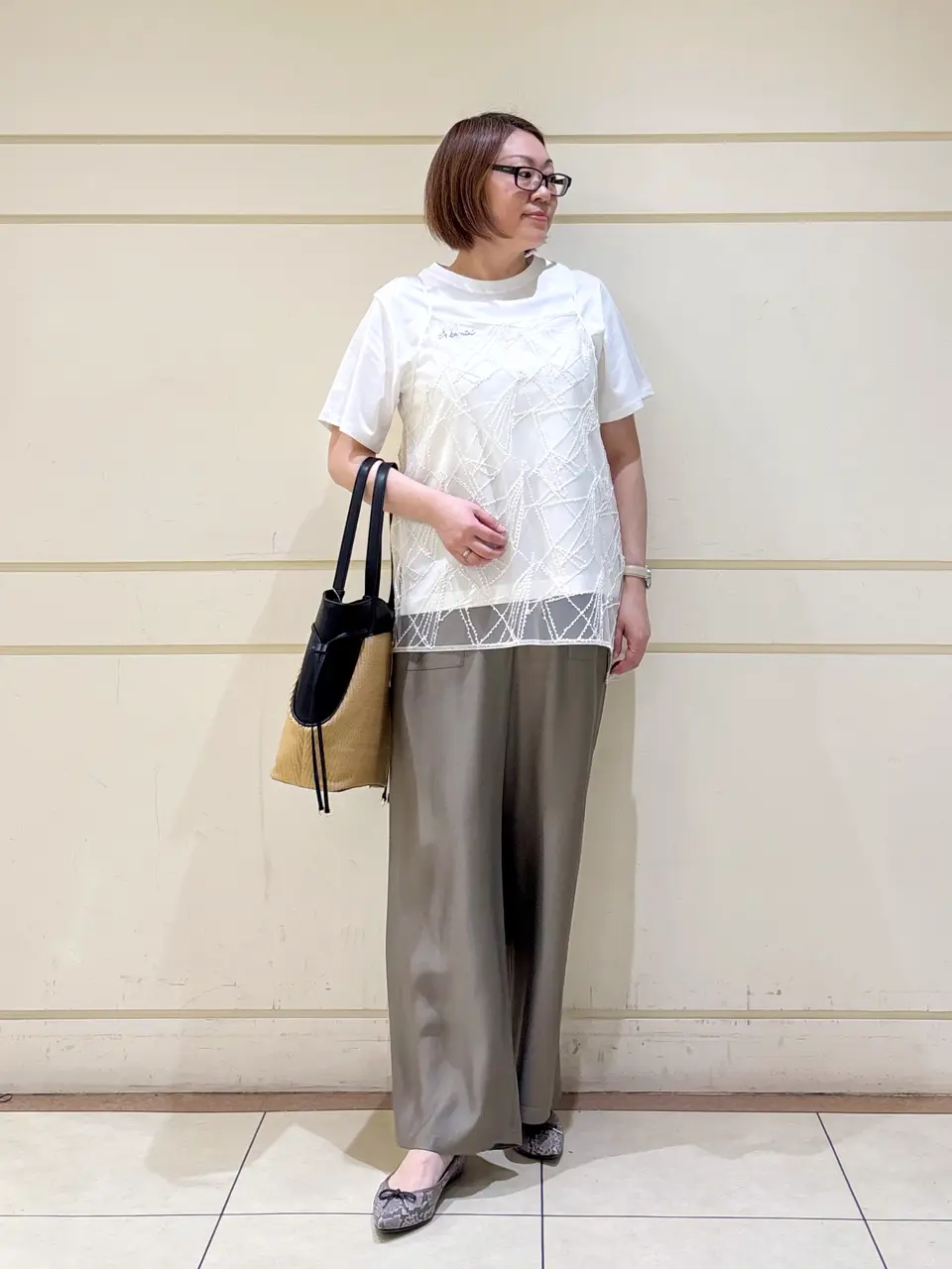 ONWARD CROSSET SELECT 山崎 コーディネート画像