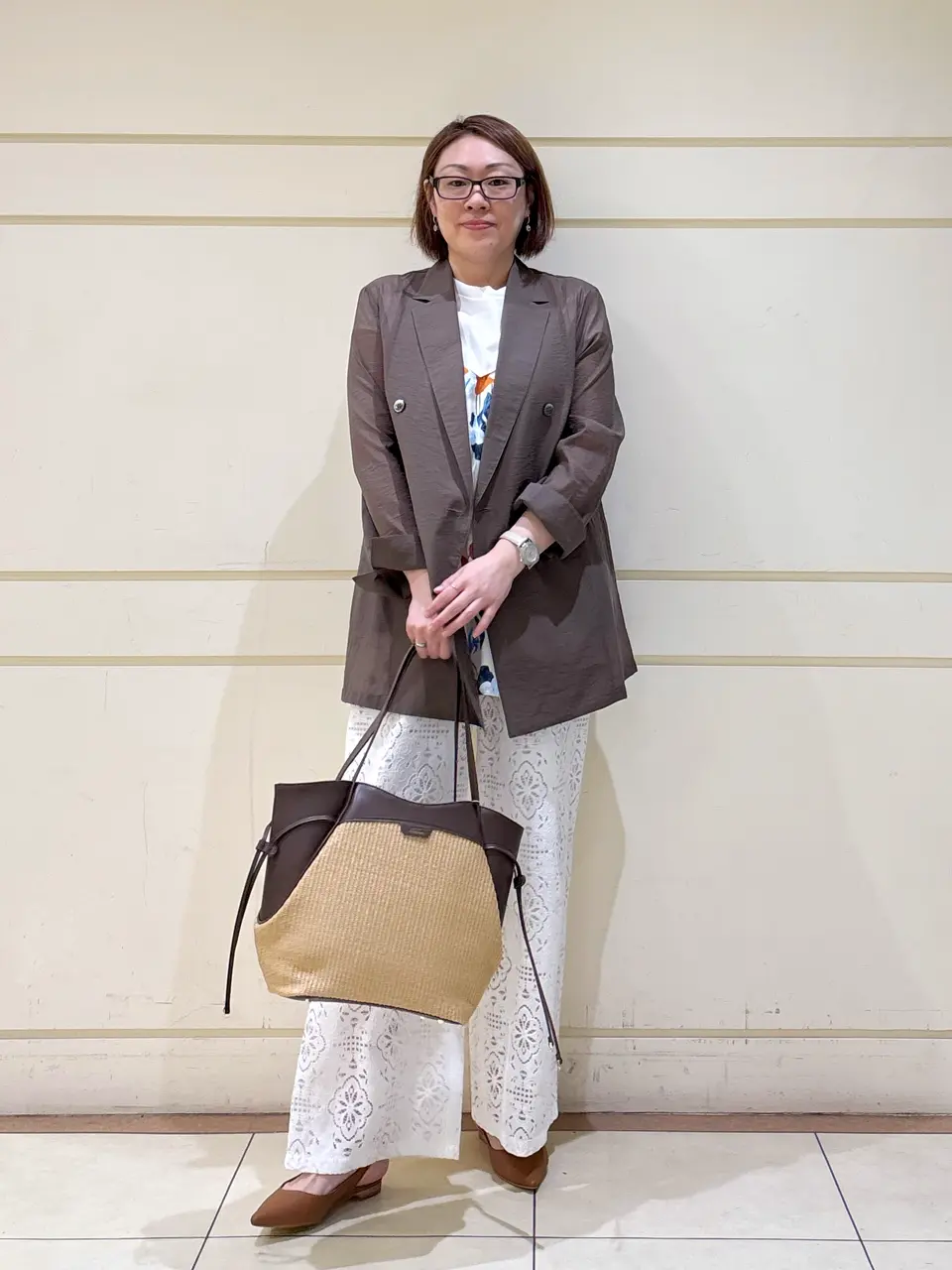 ONWARD CROSSET SELECT 山崎 コーディネート画像