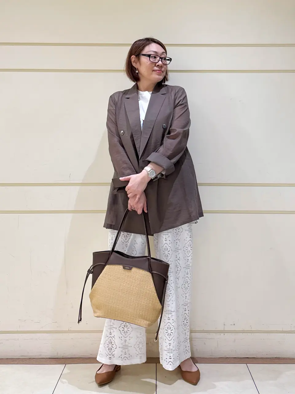 ONWARD CROSSET SELECT 山崎 コーディネート画像