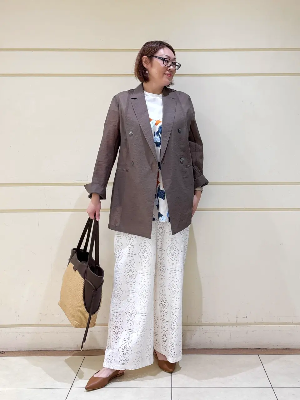 ONWARD CROSSET SELECT 山崎 コーディネート画像