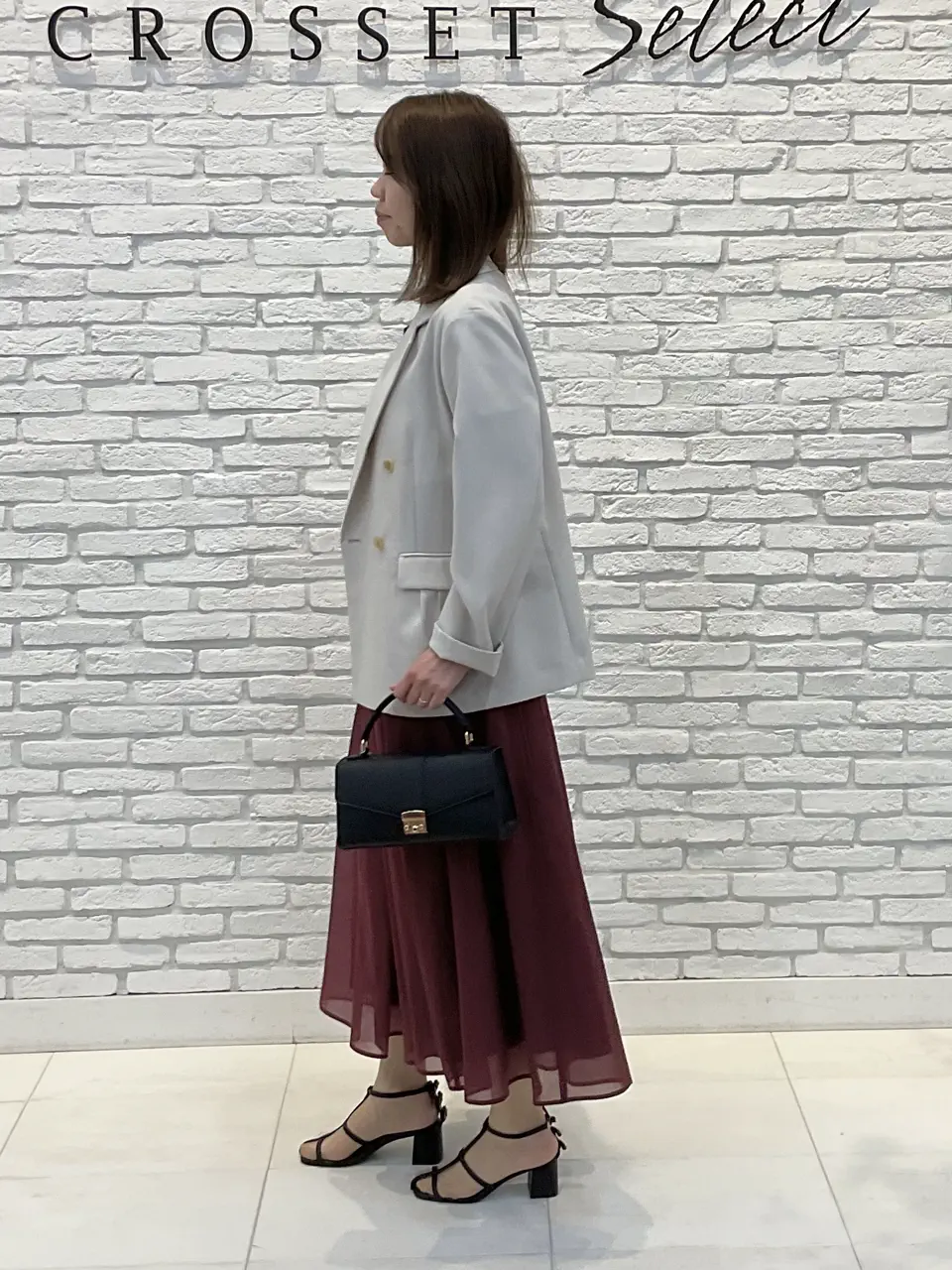 ONWARD CROSSET SELECT IZUMI コーディネート画像